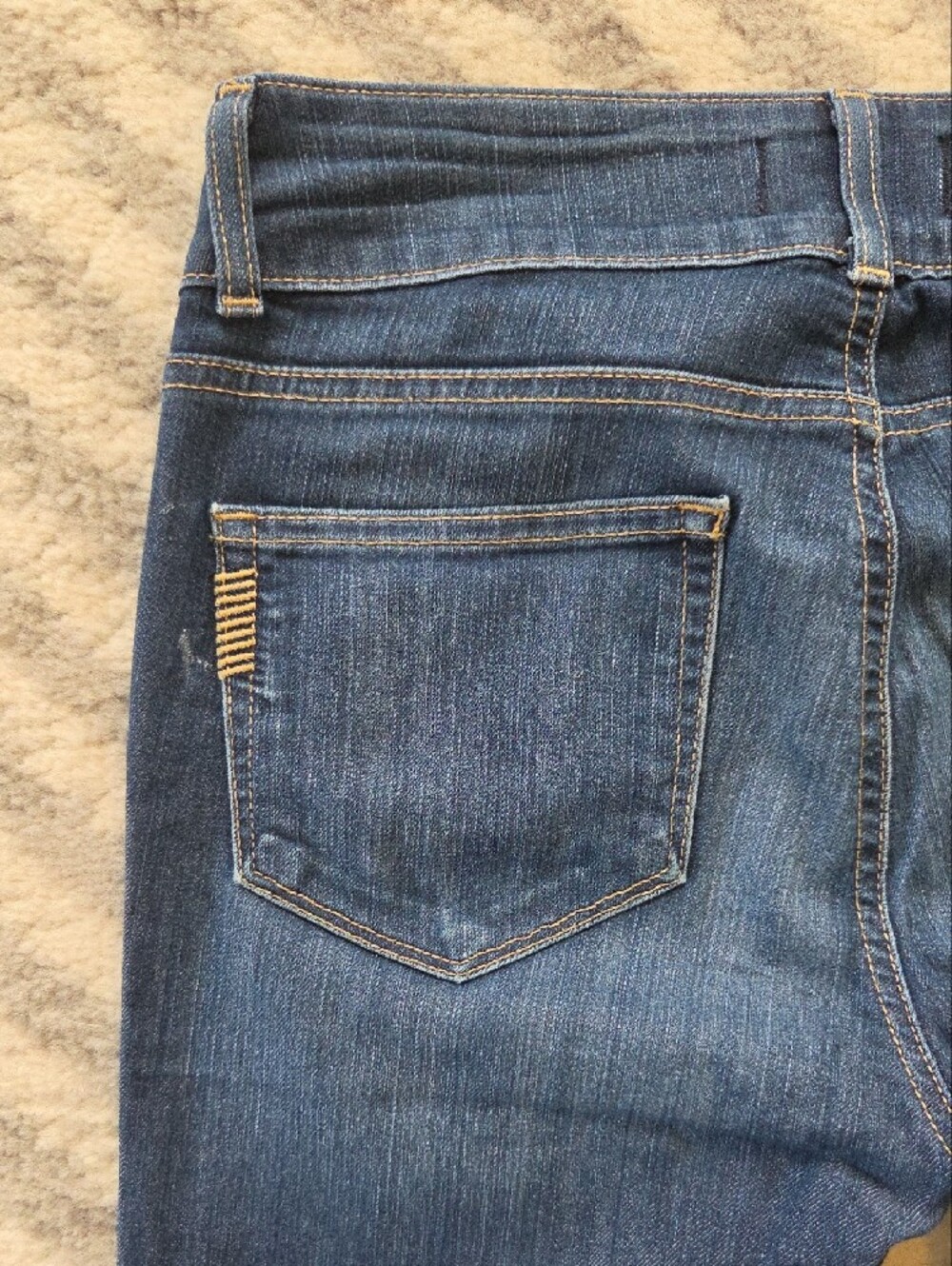 PAIGE Hidden Boot Indigo Flared Women's Jeans Size 28 - Picture 6 of 7